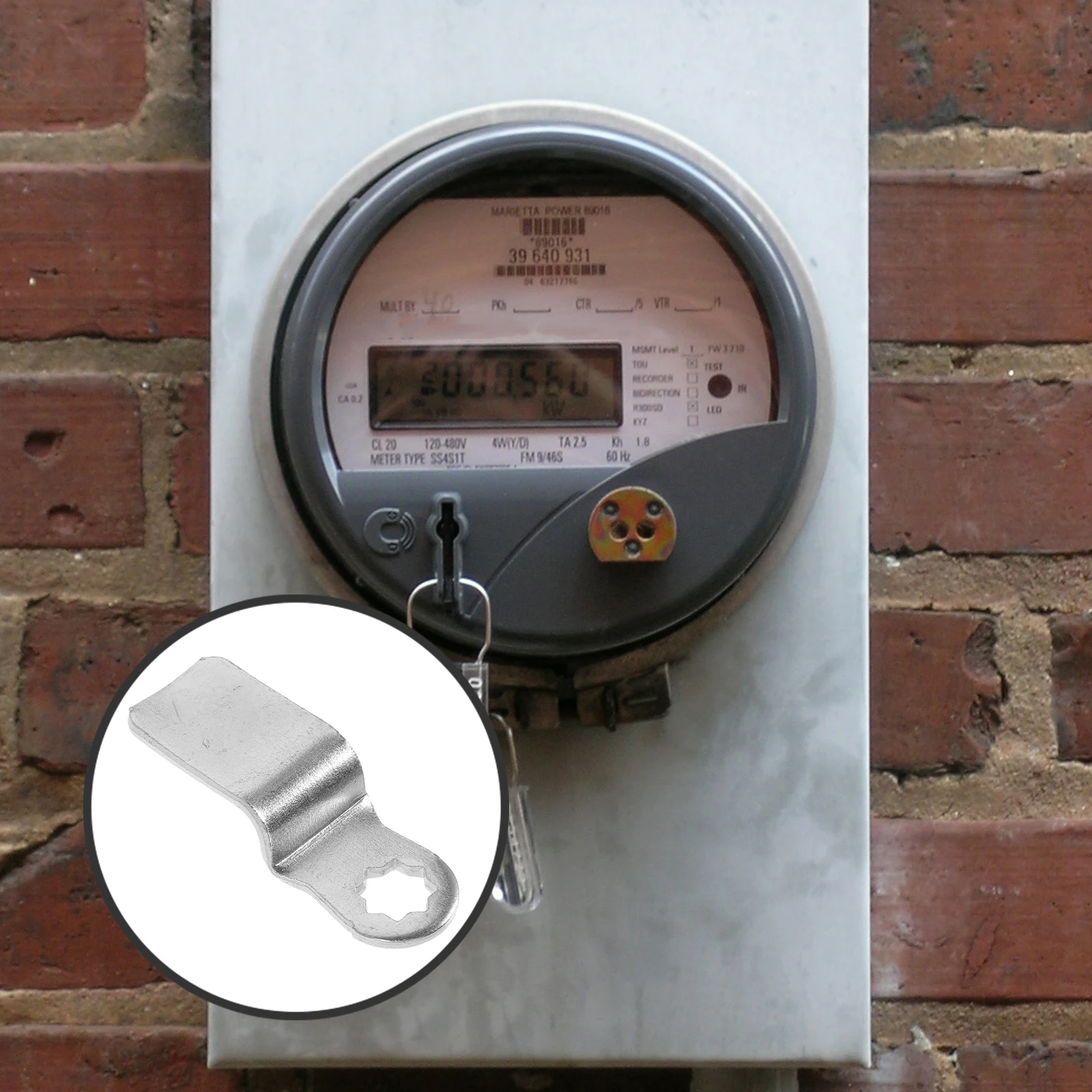 Electrical Cabinet Strike Plate Metal Lock Cover Durable Installation For Circuit Boxes Partition Panels Easy Install