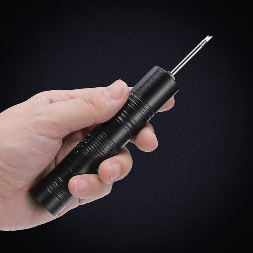 E10 Portable Soldering Iron with USB Wireless Charging and 2600mAh Lithium-ion Battery for Electronics Repair and Wire Bonding
