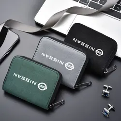 Fashion Zipper Wallets Coin Purse Cards Holder Billfold For Nissan sentra Serena maxima Versa Micra rogue tiida x-trail nismo