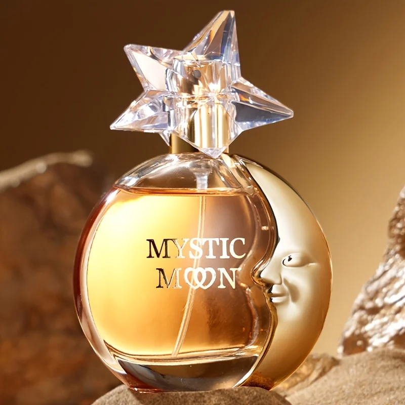 

50ml Golden Perfume Mystic Moon for Women Elegant Refreshing Date Night Birthdays Christmas Party Perfumes Eau De Toilette