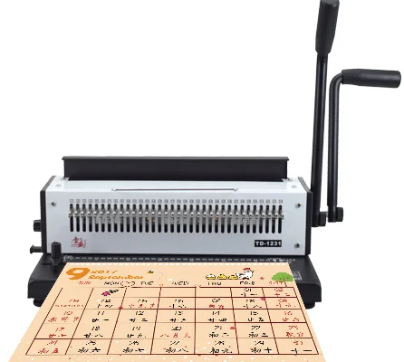 Factory Direct Supply Binder Machine TD-1231 With Wholesale Price Binding Binder Machine