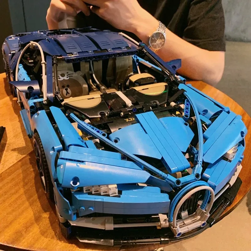 

Набор строительных блоков Bugatti Chiron (3599 деталей), совместимый с 42083, для сборки суперспортивного гоночного автомобиля, игрушки-конструкторы для детей, подарок, кирпичики