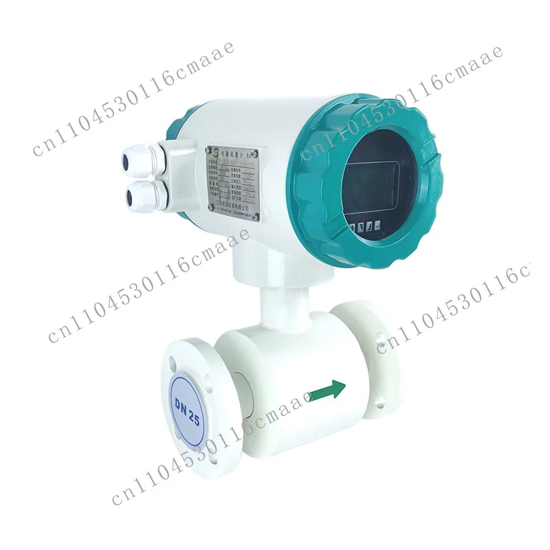 Integrated Split Intelligent Electromagnetic Flowmeter Industrial Wastewater Mud Anti-corrosion Sewage Pipeline Flowmeter