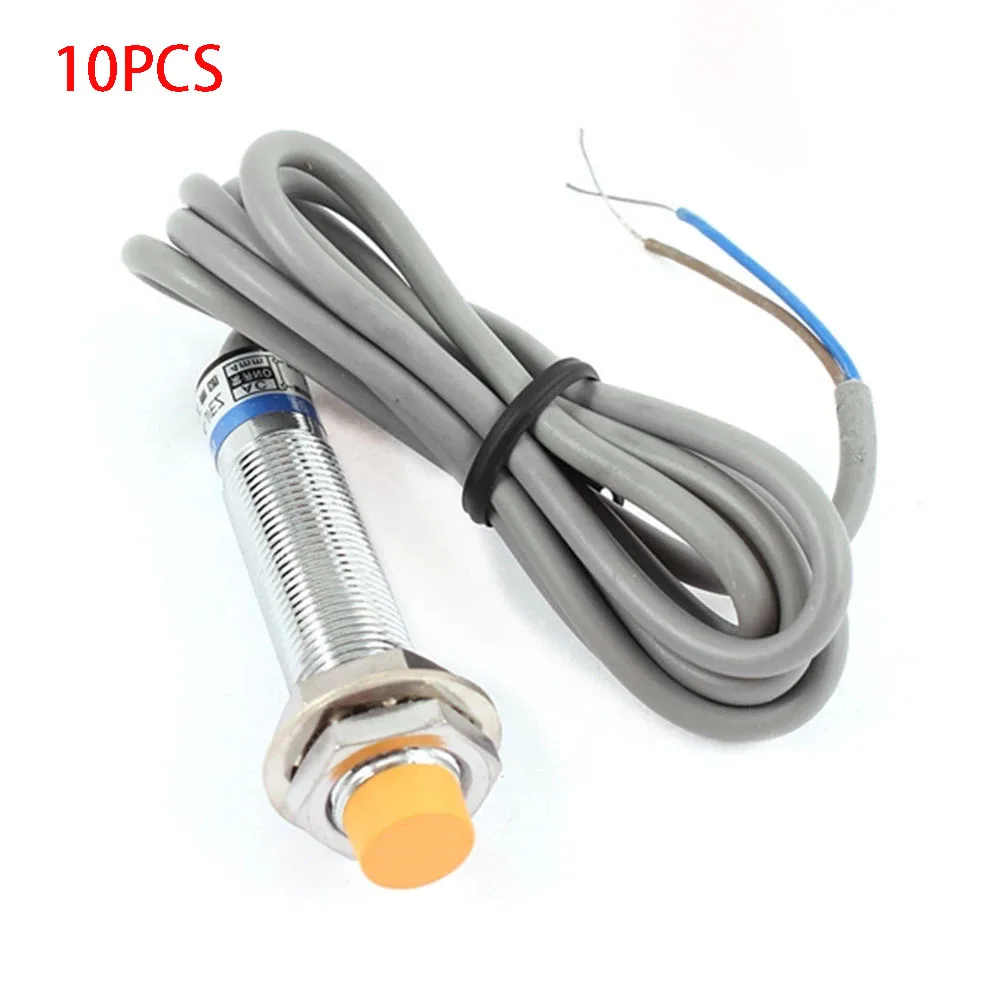 

10PCS 4mm Tubular Inductive Proximity Sensor Switch Detector NO AC 90-250V 400mA LJ12A3-4-J/EZ