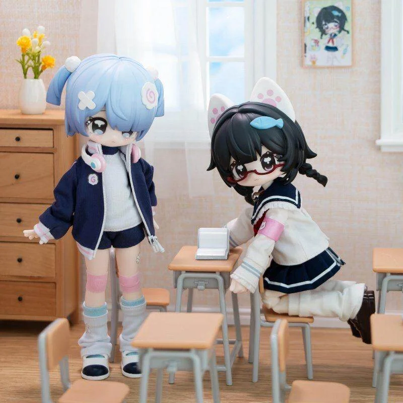 

Authentic Unveiled Door 1/12 Blind Box Bjd 16.8cm The Key Collection Series Mystery Box Kawaii Action Figure Model for Girls Toy