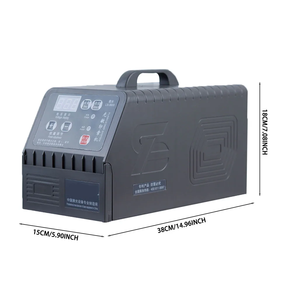 Stamp Maker Flash Stamp System Intelligent Automatic Engraving Machine With Gifts Exposure Machine Photosensitive Seal Machine