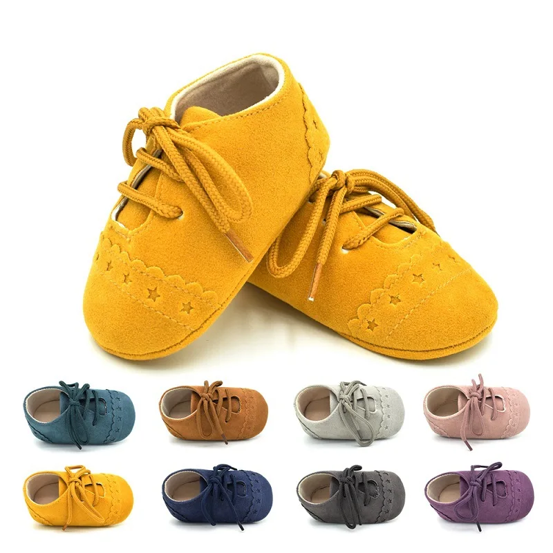 0-18M Classic Flash Baby Shoes Infant Boy Girl Sports Shoes Crib Shoes Toddlers Soft Sole Anti-slip First Walkers Baby Sneakers