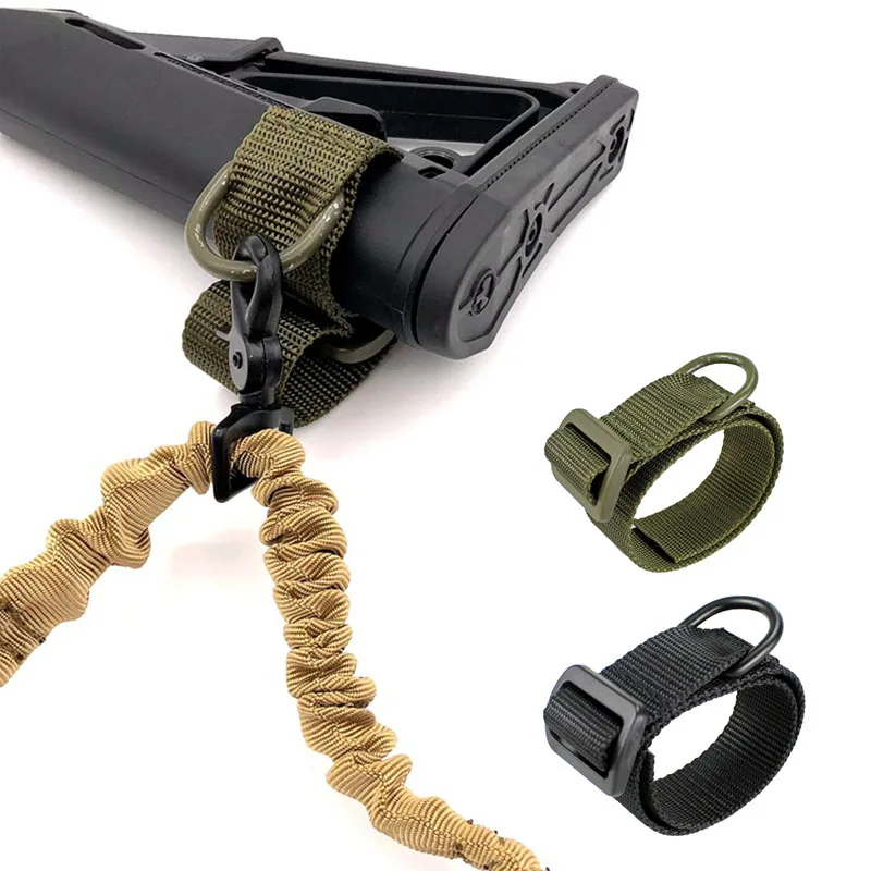 Multifunktions Taktische Seil Einstellbare Airsoft ButtStock Sling Gewehr Adapter Lager Gun Straps Seil 1/2/3 PCS – Detail 4