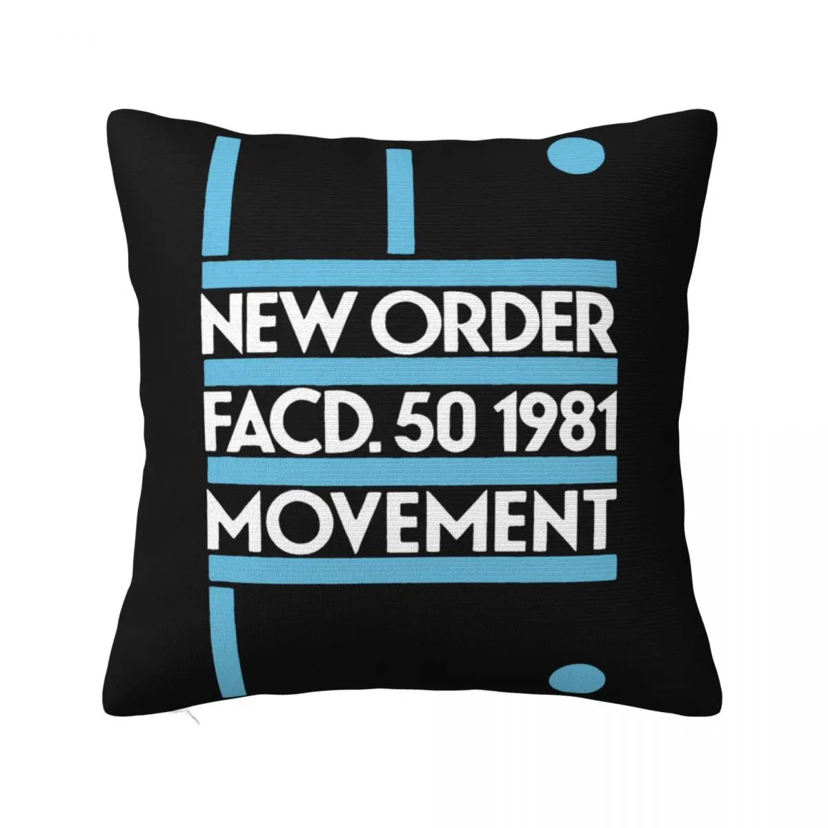 The Rock 80S Baseball New Order Movement Black For Mens Hatss Hats Game Classic Pillow Case