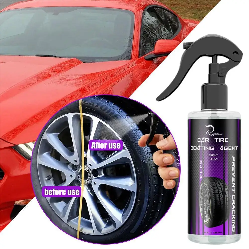 Tires For Car Wheels Automotive Tire Coating  Anti Aging Tire  Tire Brightening  Glaze Brightener  Brightening Coating Agent