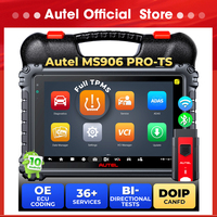 Autel MaxiSys MS906Pro-TS OBD2 Diagnostic Automotive Scanner MS906 Pro-TS Full TPMS ECU Coding Tool Bidirectional Scan Tool,