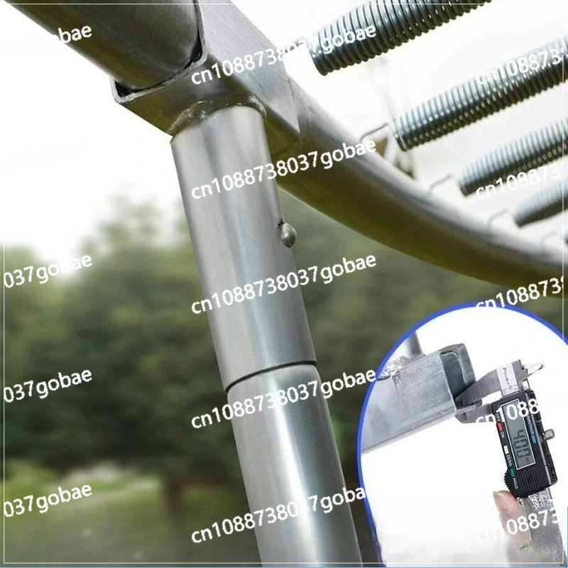 قطر 305 سم ترامبولين سرير قفز منزلي داخلي ترامبولين كبير خارجي مع شبكة واقية #5