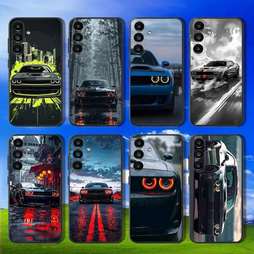 

D-Dodge C-Challenger S-RTs Phone Case For Samsung Galaxy A13,A21s,A22,A31,A32,A52,A53,A71,A80,Soft Black Shell