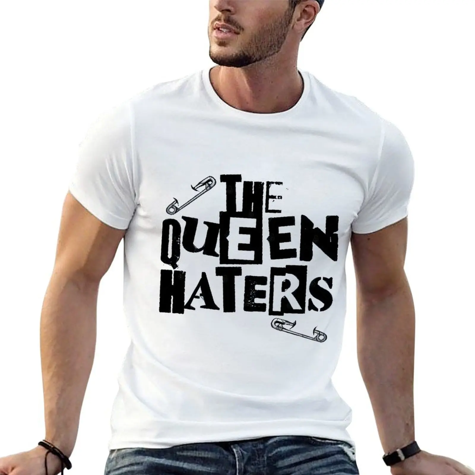 The Queen Haters - SCTV T-Shirt cotton t shirt man t shirts cotton 100% T-Shirt