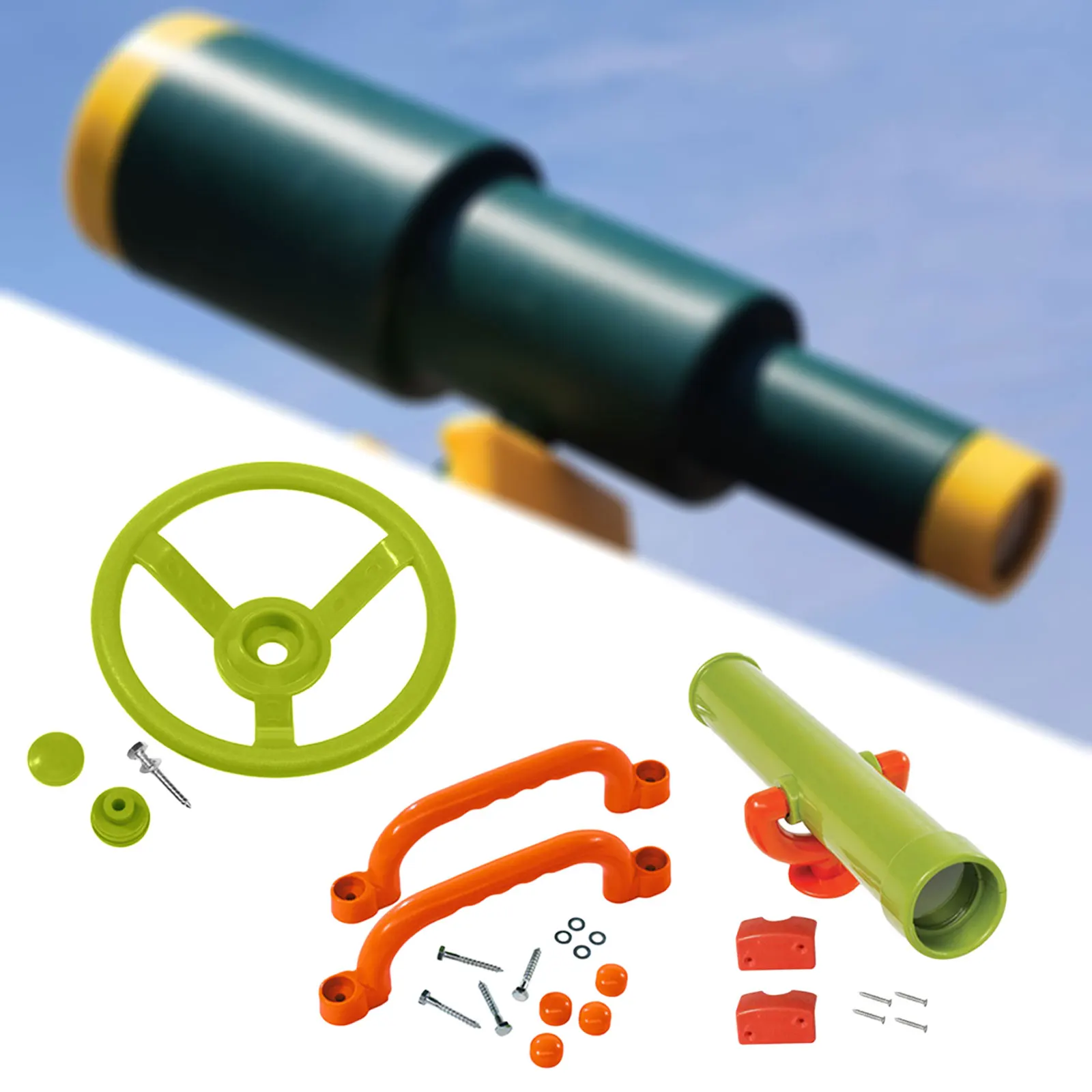 لعبة ساحة الألعاب مجموعة المقبض ملعب مقابض الاطفال عجلة القيادة لتسلق الإطار الغابة الصالة الرياضية ، مجموعة أرجوحة ، الفناء الخلفي ،