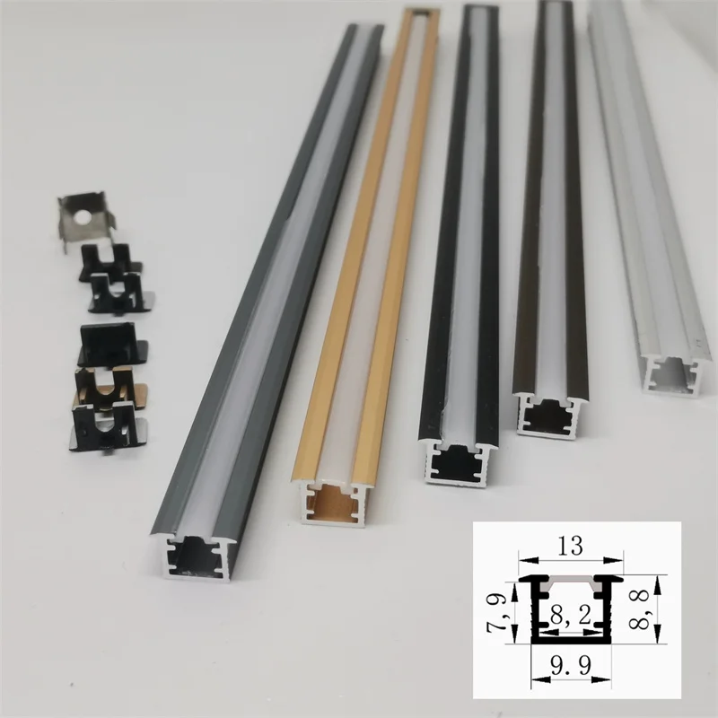 LED Hard Light Strips, Household Embedded Linear Lights, Living Room Cabinet Slot Light Strips Without LED Strip