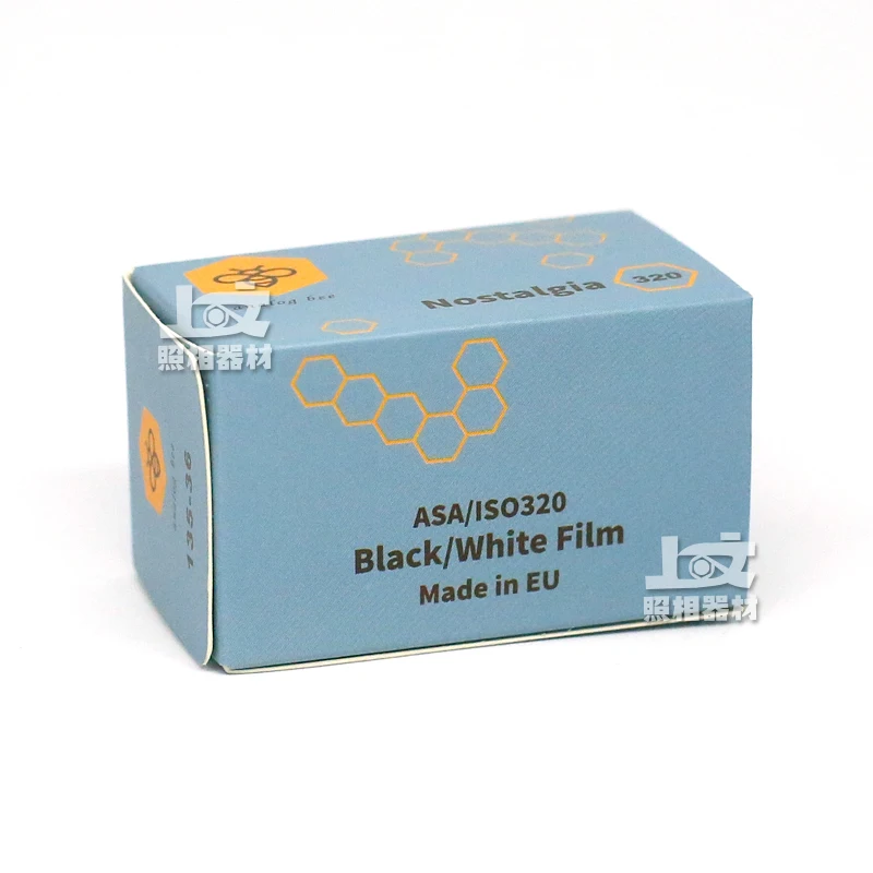 European Union Manufacturing Film Bee ANALOG BEE NOSTALGIA 320 ° 135 Black and White Film ISO 320(Due Date:2025) )