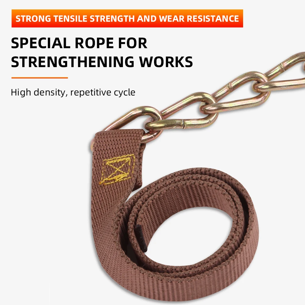 Catene da neve per pneumatici per auto 175-265mm Catene in acciaio antiscivolo per pneumatici invernali Catene per pneumatici con sabbia e fango da neve Strumenti di emergenza universali per esterni