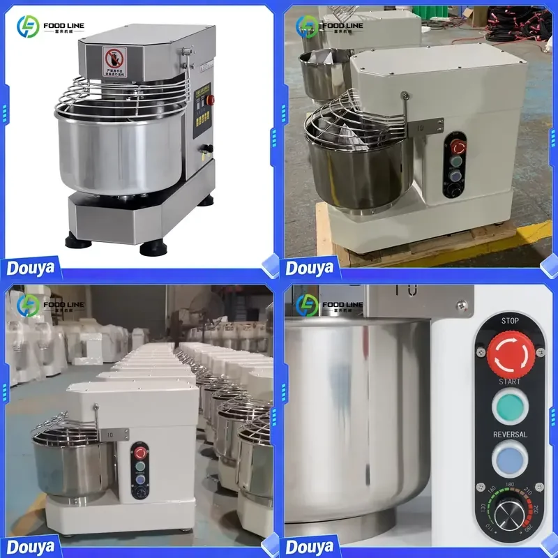 Customized Commercial Bakery Equipment Industrial Dough Spiral Dough Mixer for Hotels Restaurants Pizzas/Cakes/Breads