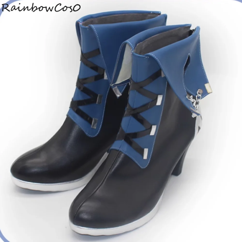 รองเท้าคอสเพลย์ Togawa Sakiko Obivionis Ave Mujica จากเกม Bang Dream! สำหรับงานปาร์ตี้ อนิเมะ ฮาโลวีน RainbowCos0 W5287