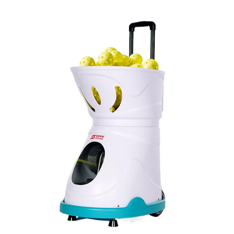 2026 Factory Priced Portable High Quality Smart Automatic Tennis Ball Pickle Ball Feeder Throwing Machine For Children Training