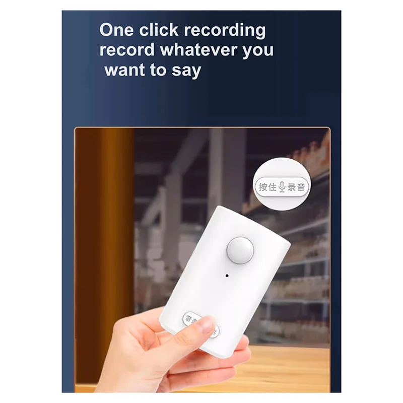 【ใหม่】Wireless PIR Motion Sensor Detector สัญญาณกันขโมยเปิดใช้งานบันทึกยินดีต้อนรับ Doorbell และ Driveway Garage