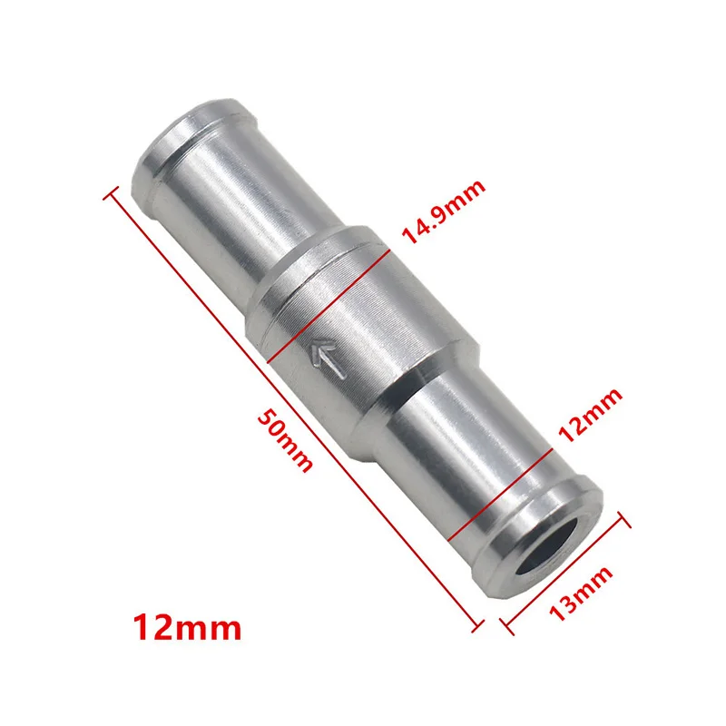 Aluminum Non-return Check Valve Gasoline Accessory Replacement Replaces Part Repair Alloy Car Diesel High Quality