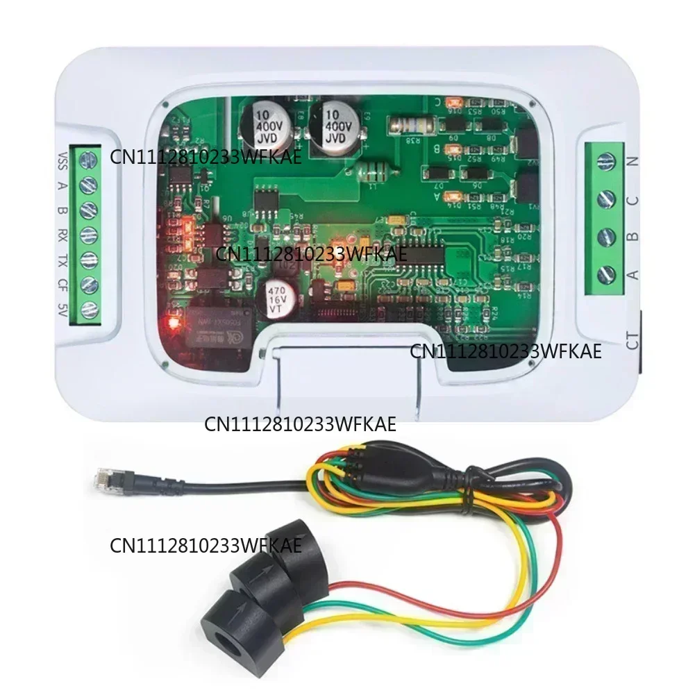 PZEM-6L24 For RS485RTU 380V100A Active/Reactive Energy And Voltage Monitoring Module For Electrical Equipment Tool Accessory