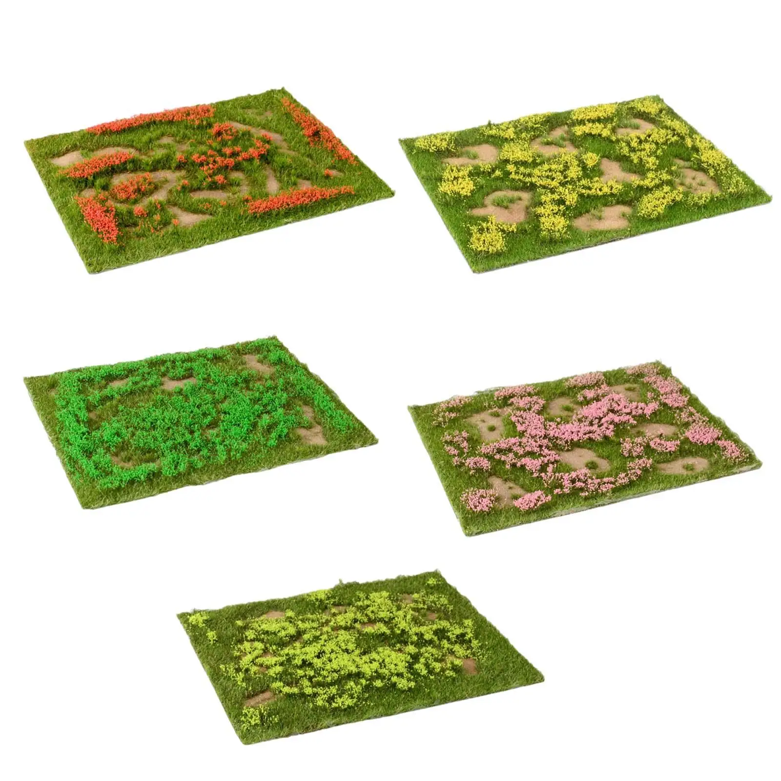 Grass Model DIY Artificial Grass Model for Model Building Kits Train Landscape Micro Landscape Doll House Sand Table Model