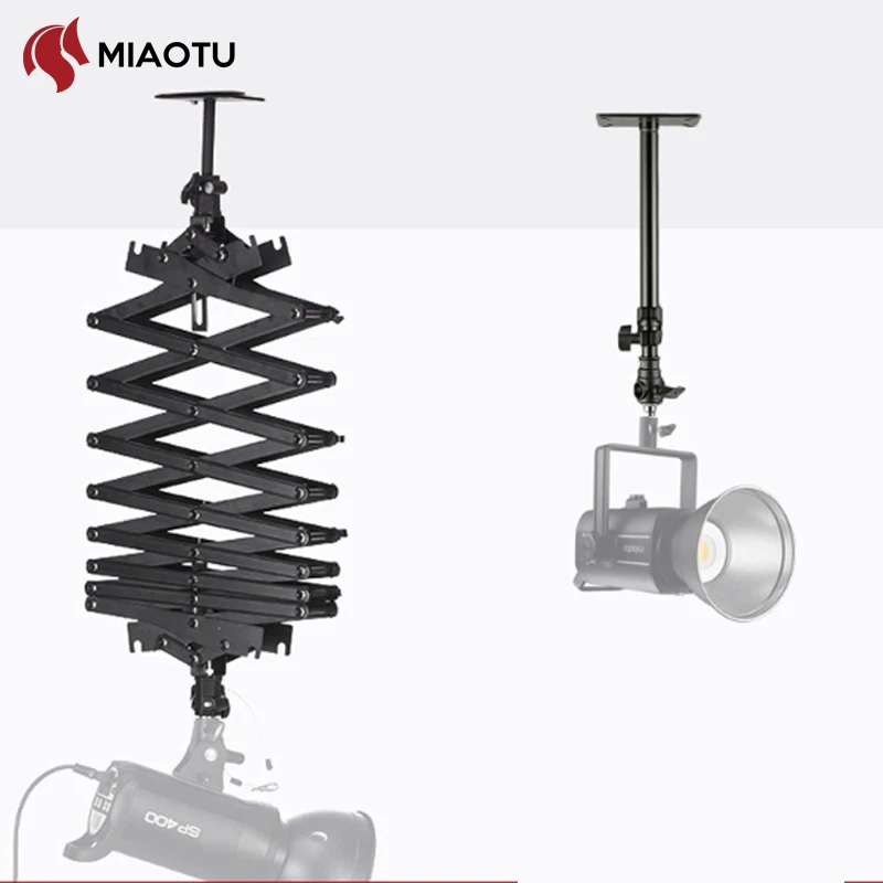 MIAOTU Photo Studio Ceiling Rail Track System for Supporting Photo Video Light Box Light ceiling rail and photography equipment