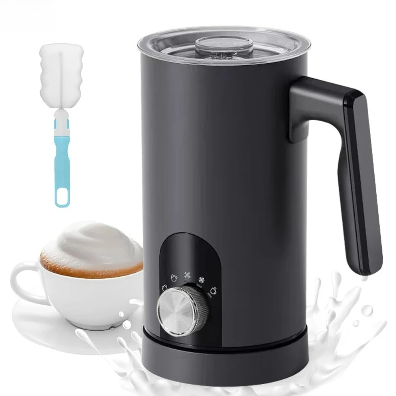 

Electric Milk Frother Foam Machine Automatic Foamer for Coffee Cappuccino Latte Milk 5 in 1 Hot and Cold Frother