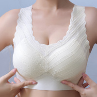 Seamless Wireless Sports Bra Women's Sexy Lingerie Soft Intimate Fitness Crop Top M-XXXL Female Push up Bras Non-Wire Brassiere