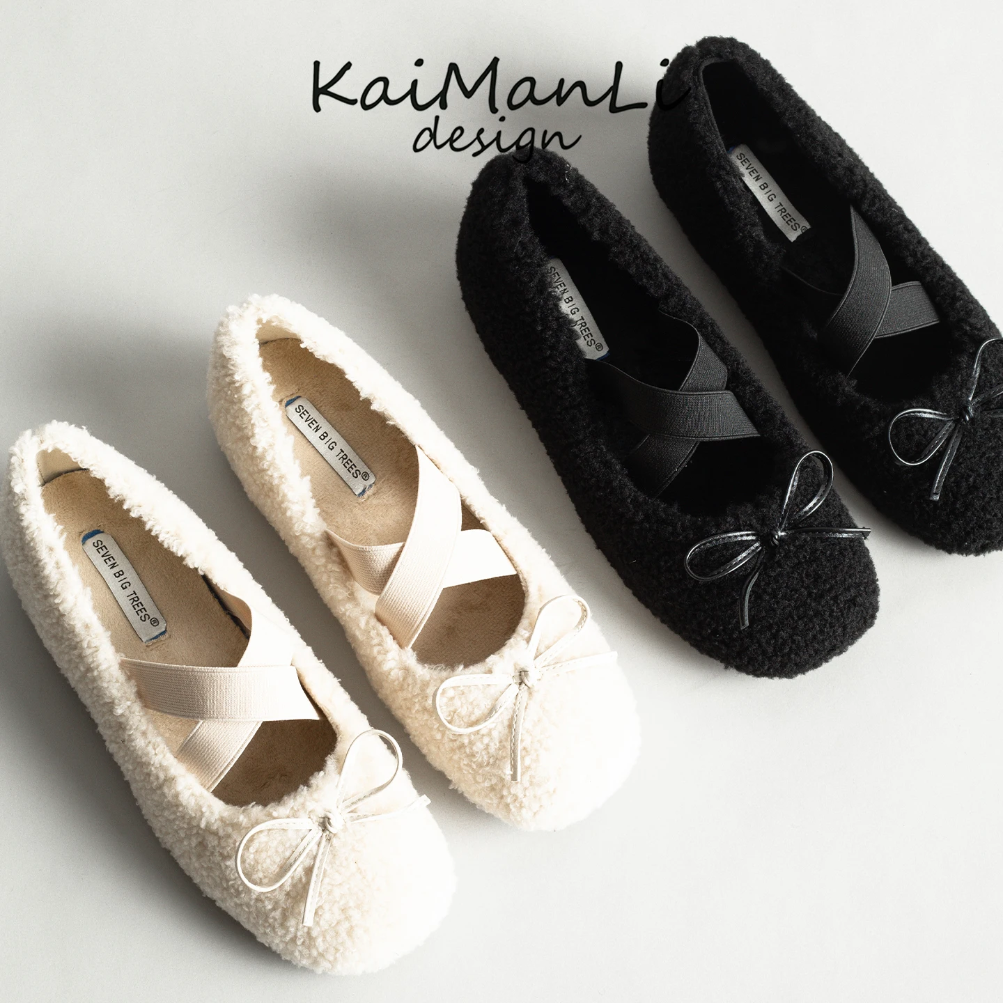 kaimanli-mary-jane-ballet-oes-women's-winter-new-fce-lined-warm-fur-cotton-slip-on-faion-ballet-flats-korean-sle