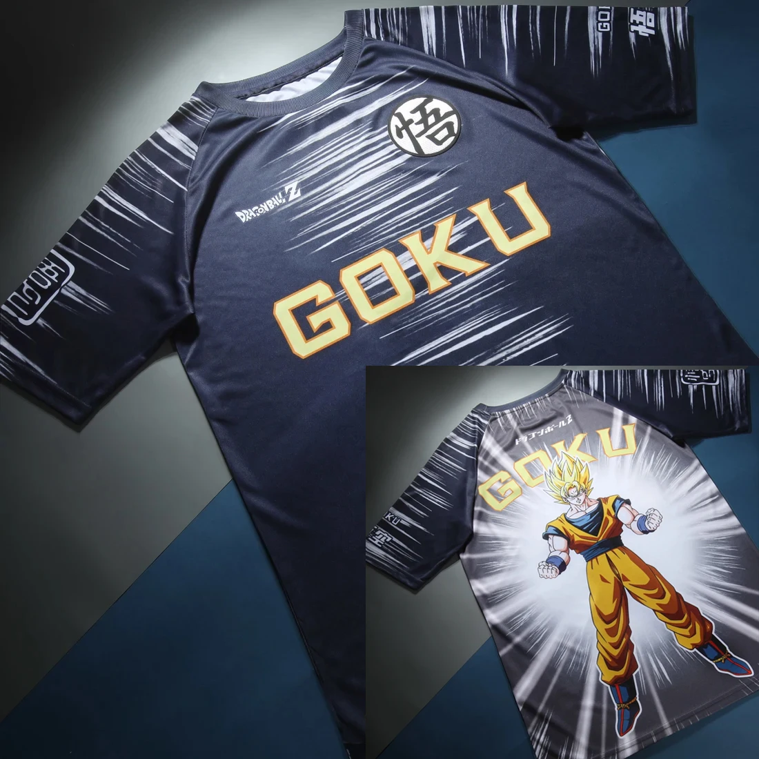 2026 Neues Dragon Ball Z Themen-T-Shirt Anime Maillot Sammler-Trikot Goku Trikot Sommer Übergroßes Mode-Cosplay-Oberteil Kleidung