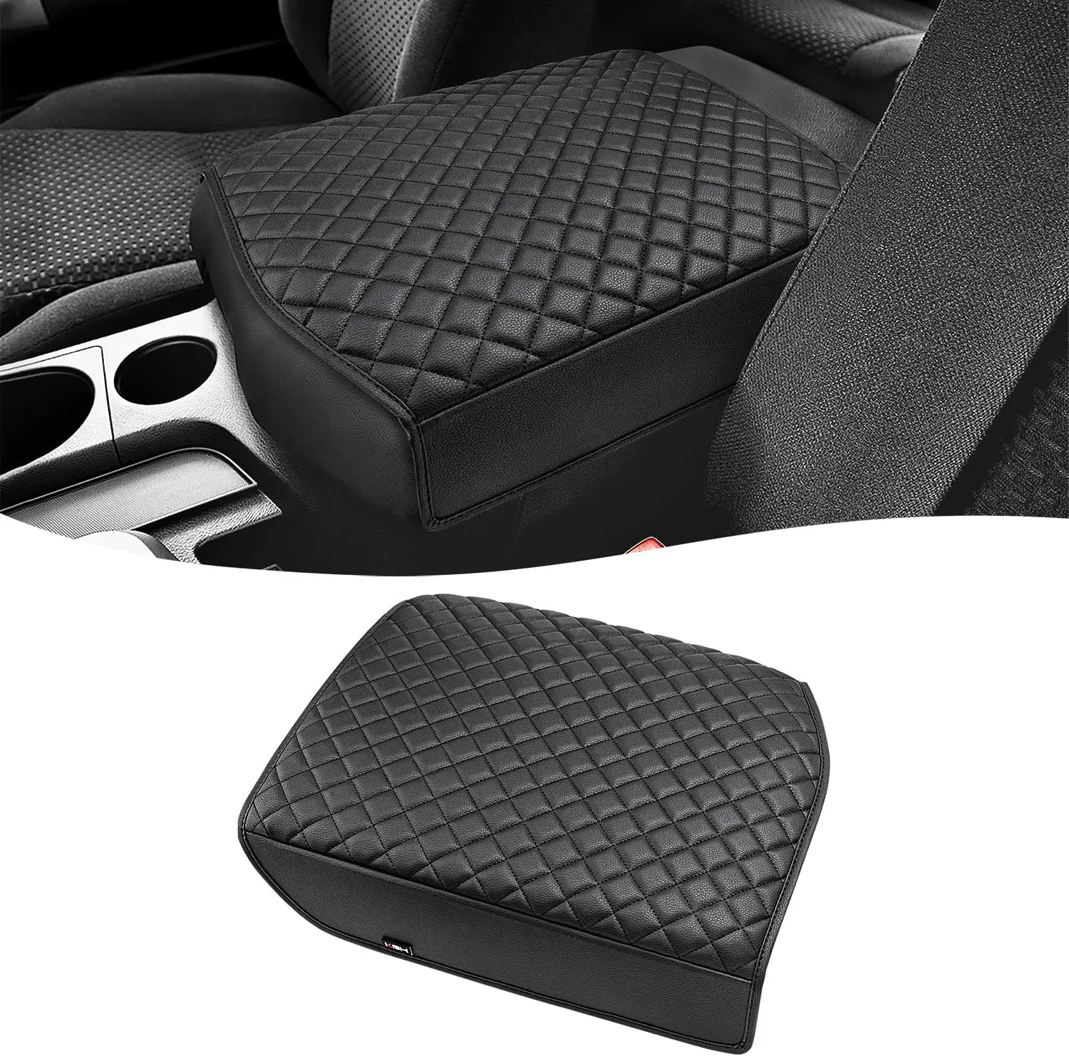 Center Console Armrest Cover for Toyota Tundra 2007-2013, Sequoia 2008-2022, Middle Console Lid Protector, Interior Accessories,