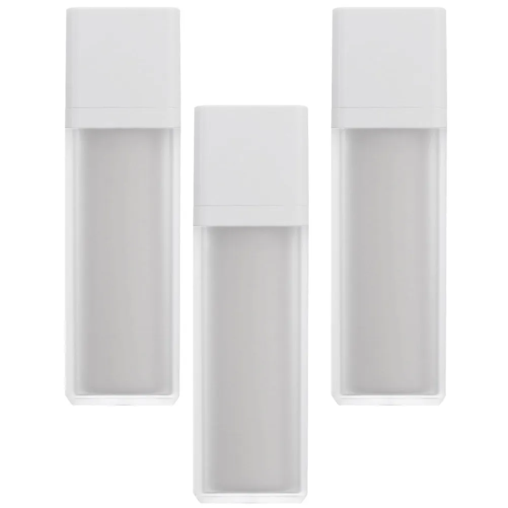 3Pcs Matte Surface Airless Pump Bottle Space Saving Travel Lotion Dispenser Multipurpose Container for Creams Serums - view 4