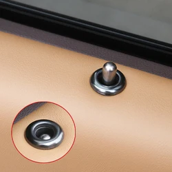 Car Door Lock Bolt Cover Decoration Ring Interior Protection Sticker Styling Accessories For Lexus ES 200 250 300H 2018-2024