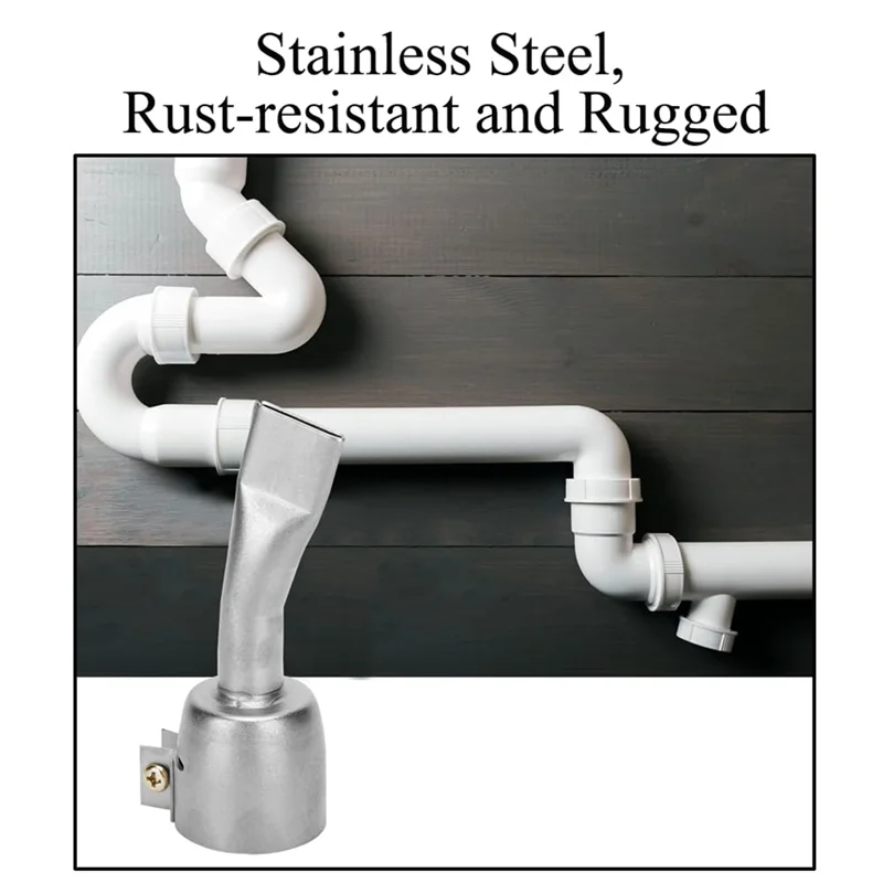 ABRB-2 шт. 20 мм плоские сварочные насадки для насадки для сварки пола из ПВХ, наконечник сварочного аппарата из нержавеющей стали для гарячего воздуха, паяльной пайки