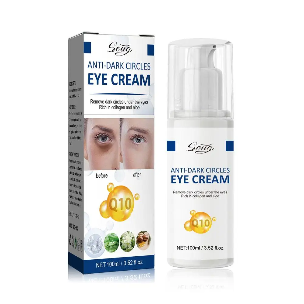 100ml Collagen Eye Cream Dark Circles Puffiness Removal Fades Fine Lines Moisturizing Anti Aging Eye Cream For Bags Under E E6p4