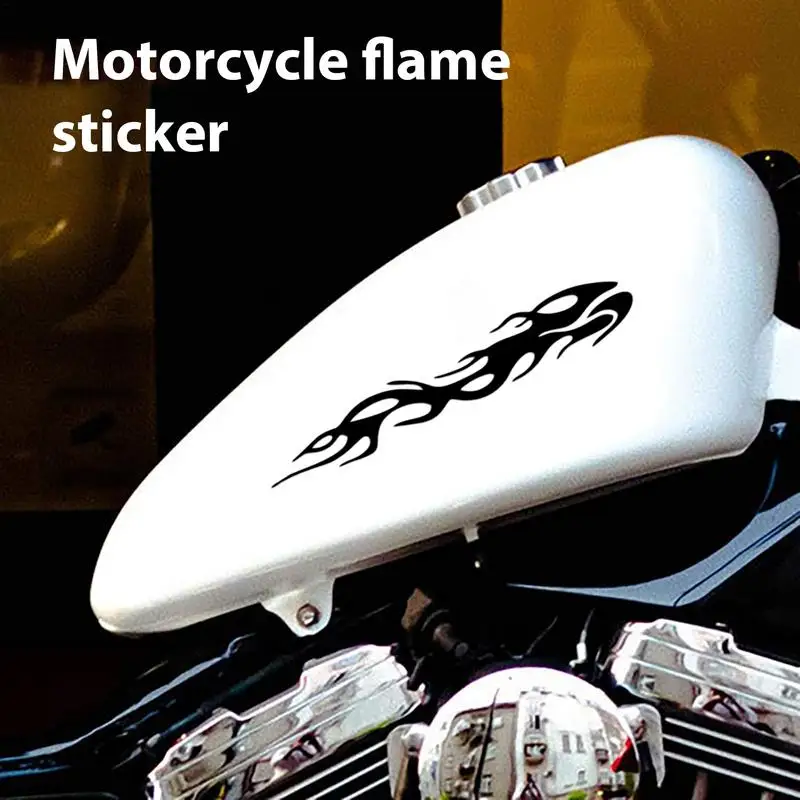 Flame Reflective Stickers Car Decals And Graphics Flame Reflective Sticker For Car Flame Racing Sports Stripe Decal For Golf