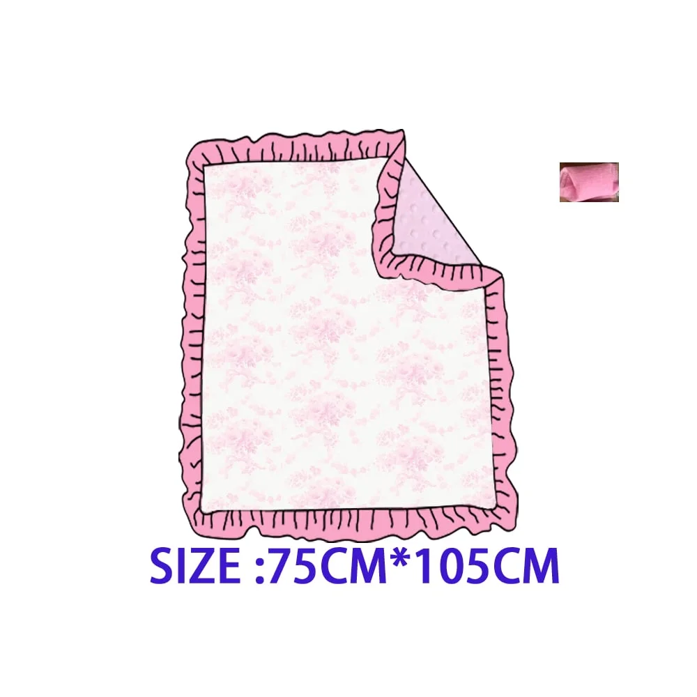 ملابس أطفال جديدة بأكمام طويلة لحديثي الولادة بطانية أطفال بفيونكة أرجوانية