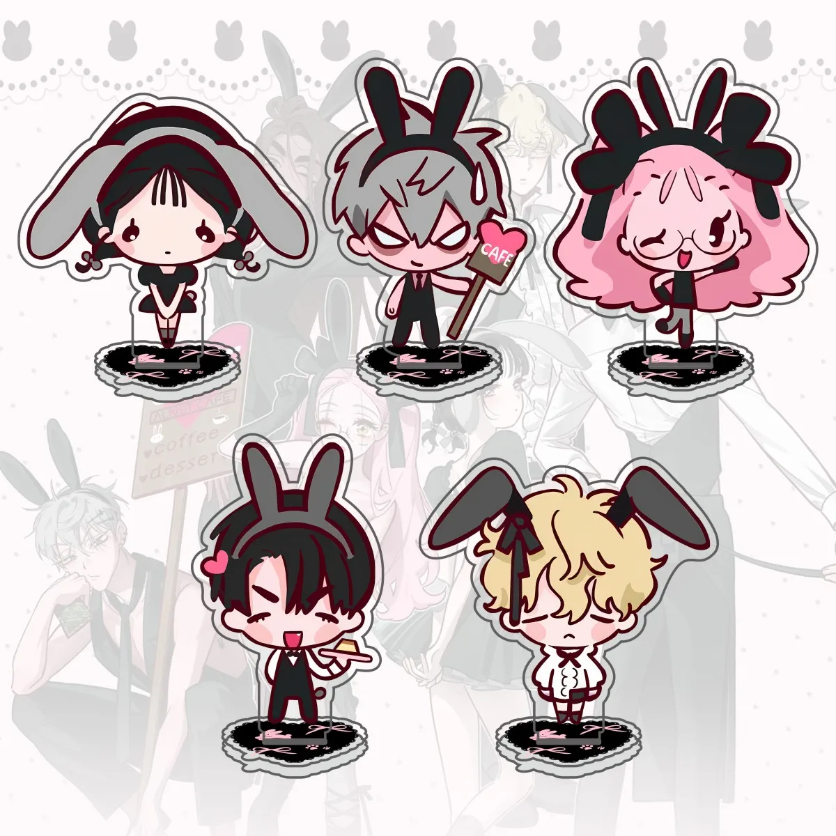 

ALIEN STAGE IVAN & TILL Figures Acrylic Stand Anime Model Action Figure Accessories Models Desktop Ornaments keychains gifts