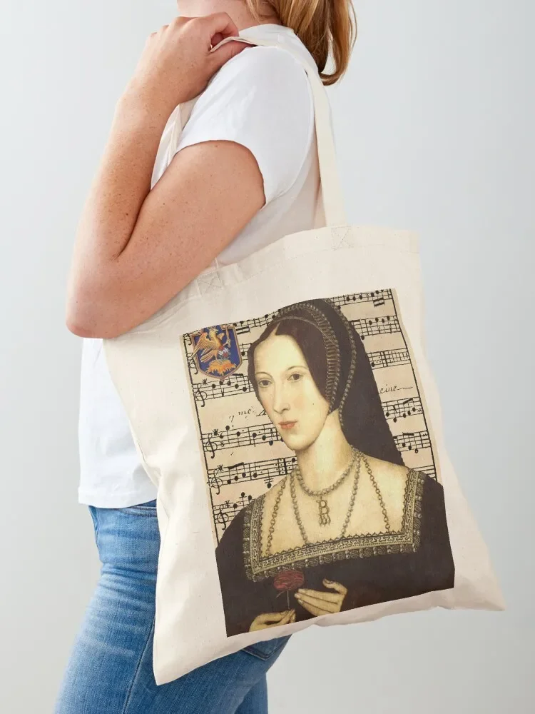 Anne Boleyn, Queen of England Tote Bag hand bag handbag Beach bag