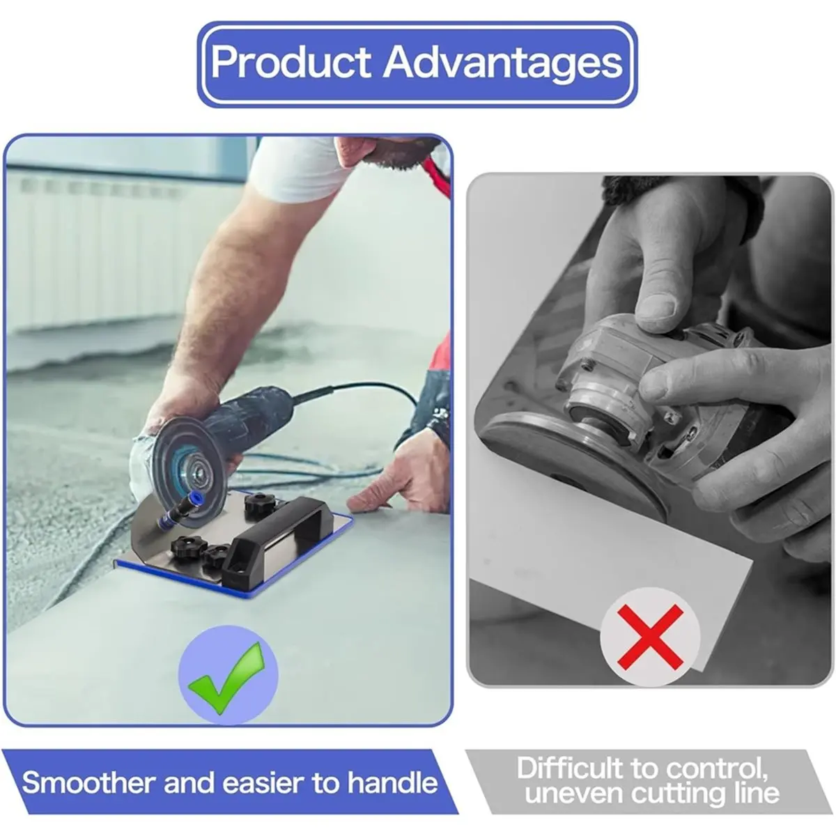 

(FDDT) Инструмент для снятия фаски с плитки под углом 45 градусов, насадка для угловой шлифовальной машины для резки плитки под углом 45 градусов