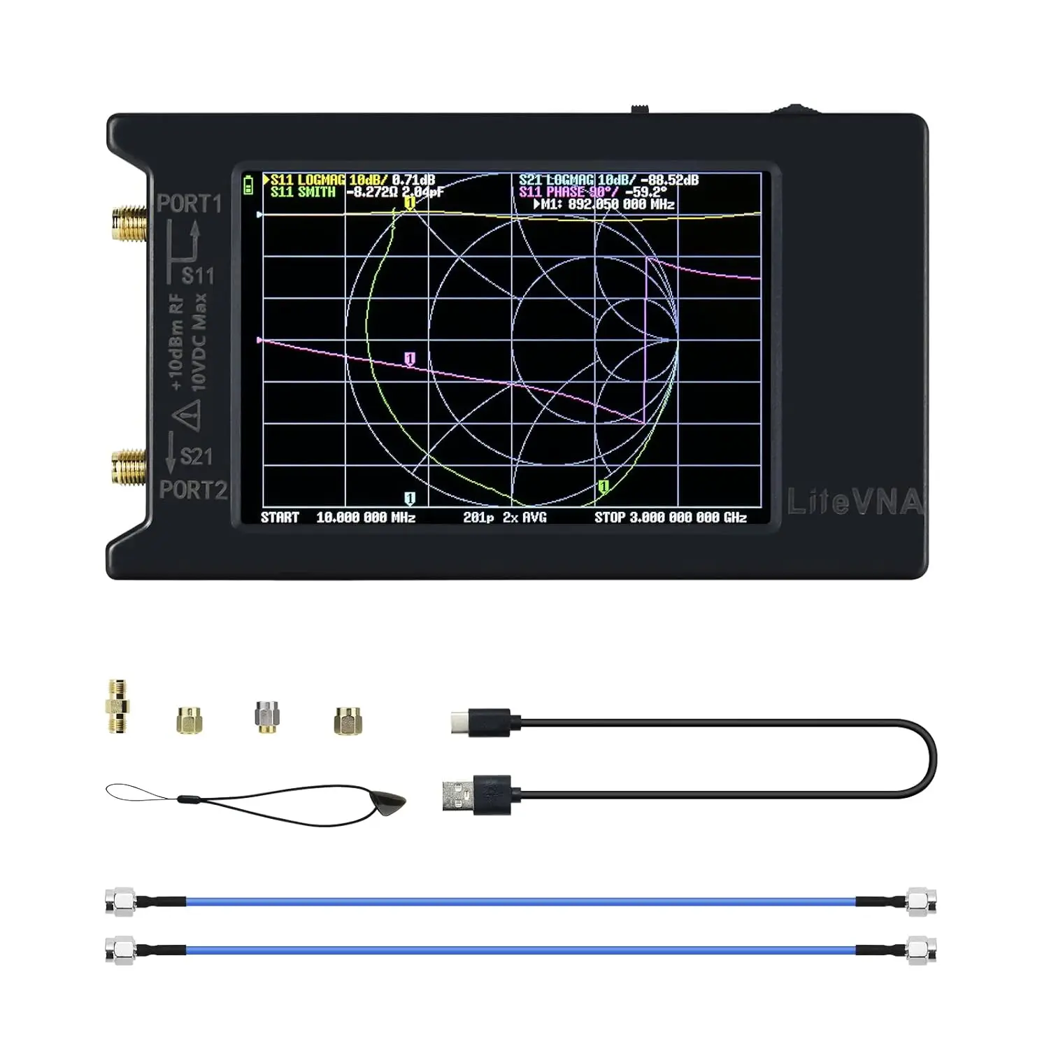 LiteVNA-64 Network Analyzer Antenna Analyzer 4\