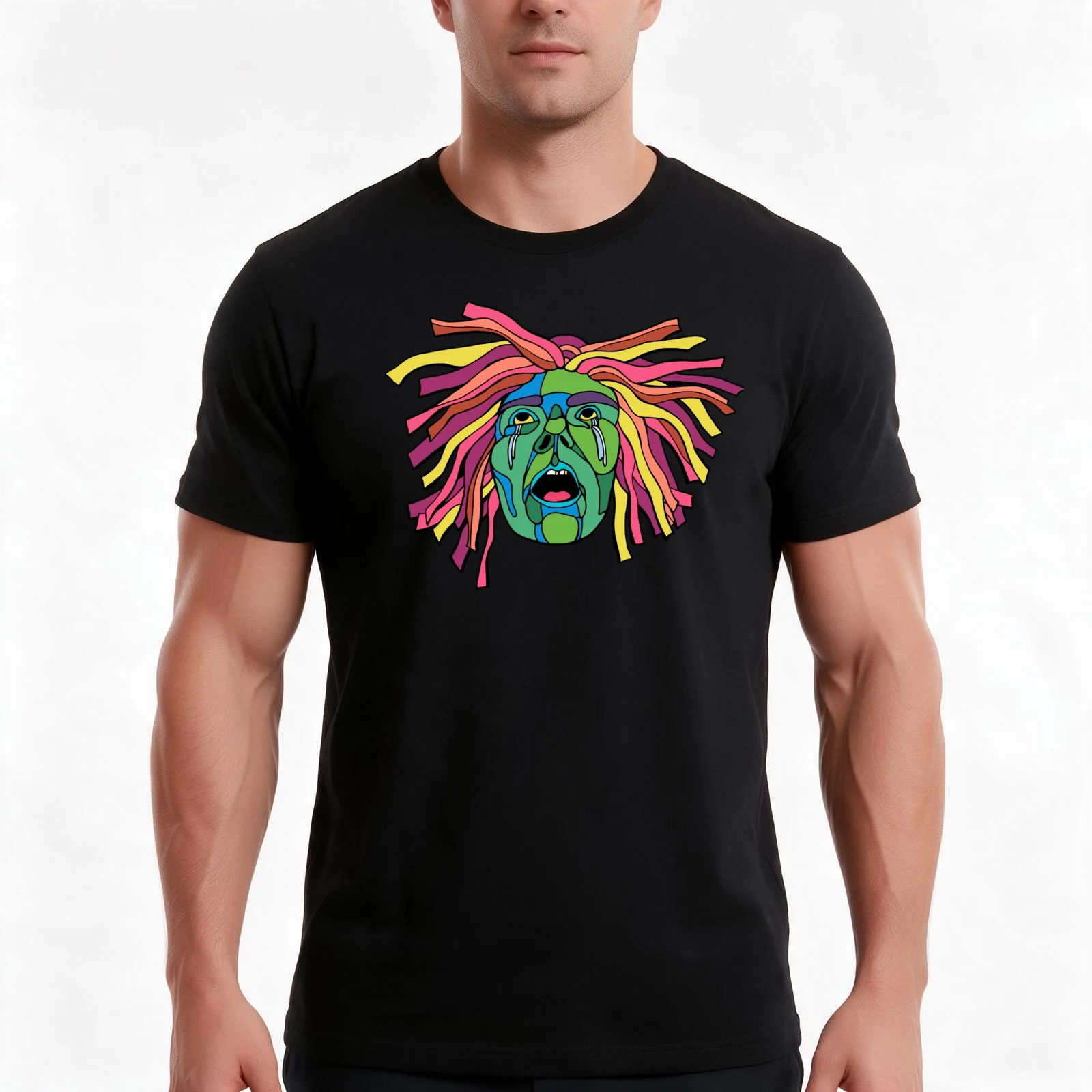 Oracle T-Shirt, Summer Casual Cotton Tee, Oversized Streetwear Tops, Vintage Graphic Print, Loose Fit Short Sleeve, 100% Cotton
