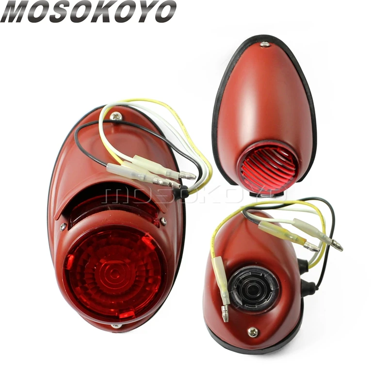 For Zundapp DB BMW K750 KS750 M72 R12 R75 R51 R61 BW40 Dnepr Ural Sidecar Retro Motorcycle Accessories TailLight Headlight Lever