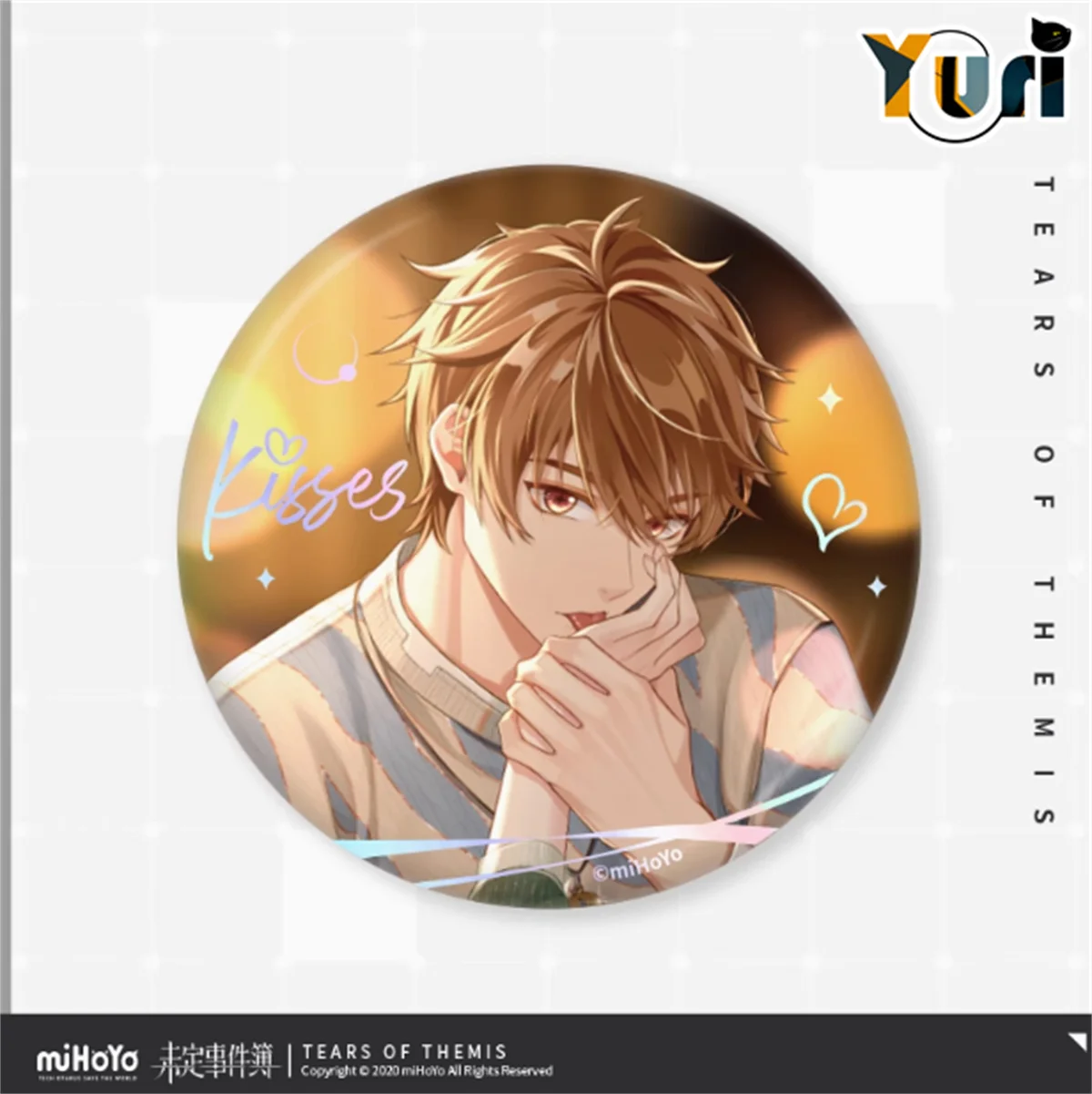 Tears of Themis Luke Xia Yan Artem Zuo Ran Vyn Mo Yi Marius Lu Jinghe Official Badge Cosplay Gift Limited