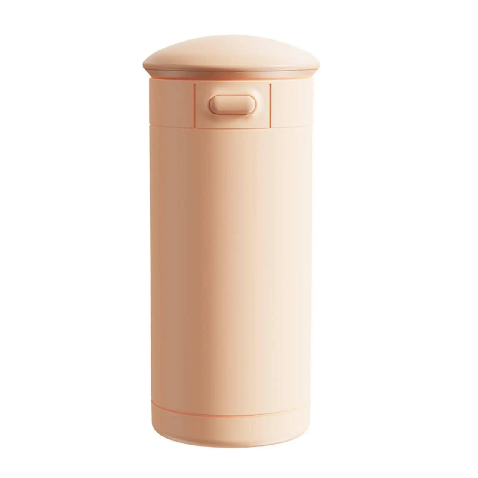 Small Car Trash Bin ABS Plastic Garbage Container with Lid for Cup Holder Press Open Easy Release Mini Waste Basket for Auto