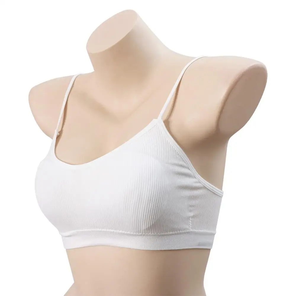 

Breathable Wireless Disposable Bras Straps with Chest Pad Bralettes for Women Cotton Disposable Underwear for Women For Women